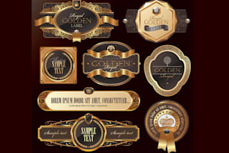 awesome logo cigar band, cigar label, cigar ring, cigar box
