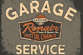 do unique modern automotive auto care and auto garage logo