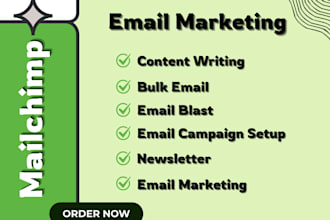 do bulk email marketing, email blast, email campaign, cold email