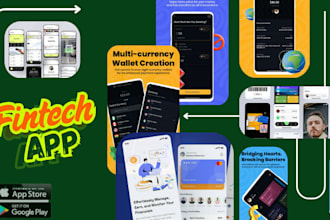 develop fintech app bank app p2p lending app wallet app neobank app payment app