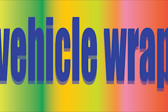 do attractive designs of car, vehicle , truck, van wraps