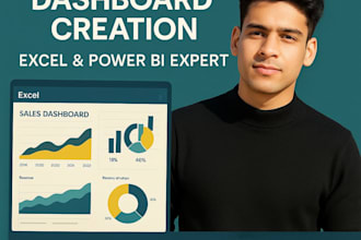 make a custom excel dashboard to track your kpis and metrics