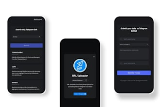 create amazon driver bot, park driver bot, uber bot, telegram bot