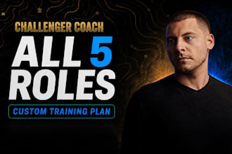 give you professional league of legends coaching