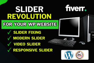 create or fix responsive slider with slider revolution