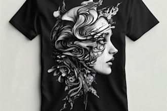 make a custom t shirt design