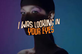 create amazing lyric music videos for rock, metal or any genre
