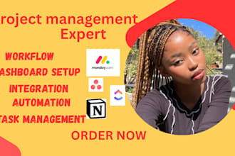 setup workflow integrate automate your trello clickup monday com CRM notion