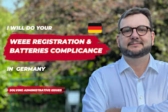 setup your weee and batteries registration in germany