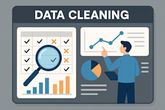 clean your data, analyze it statistically, and build interactive dashboards