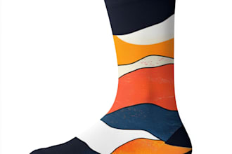 draw design unique socks design for your brand