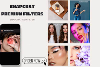 create snapchat filter and geofilter in 24 hours