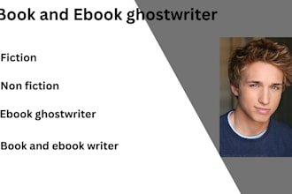 design book cover ghostwrite fiction and non fiction