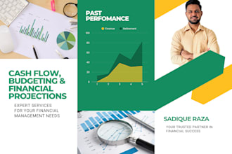 create accurate cash flow projections, financial dashboards, and budgets for you