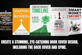 design professional romance, leadership and personal growth book cover design