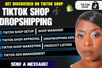 setup tiktok shop, shopify tiktok dropshipping shop, create tiktok shop