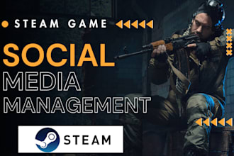 grow and market your steam game through strategic social media management