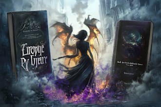 create for you the cover of the best selling fantasy book