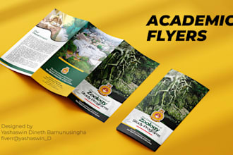 design stem academic flyers, booklets and posters