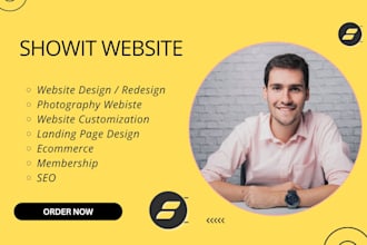 design showit website showit blog customization redesign showit photography seo