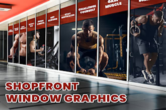 amazing shopfront, storefront, window graphics, vinyl stickers, signage design