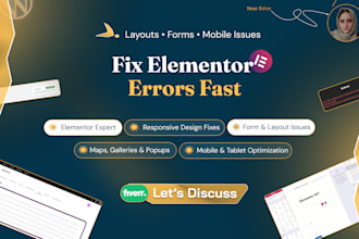 fix elementor errors, forms and responsive issues