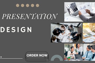 create a powerpoint presentation and pitch deck tailored for your business