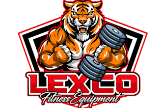 design unique fitness equipment logo