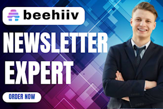build your beehiiv newsletter, landing page and email automation