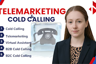 do telemarketing, b2b b2c cold calling and appointment setting, script writing