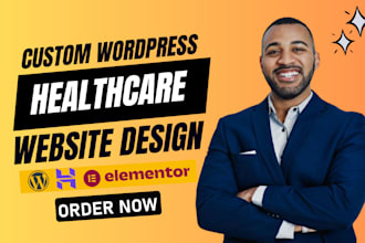revamp healthcare homecare dental design elementor pro medical wordpress website