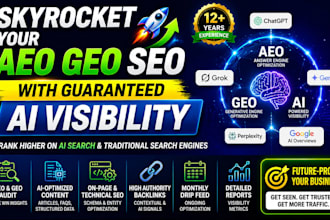 skyrocket your aeo GEO SEO with guaranteed ai visibility