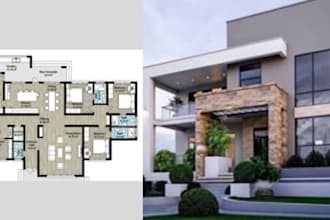 create a realistic virtual staging for your home
