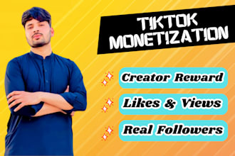 do organic tiktok promotion for monetization