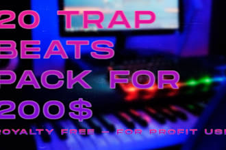 give you 20 trap beats pack