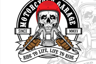 make golf club,horse racing, motorcycle and automotive logo