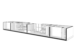 3d bim modeling in revit  architectural shell and interiors