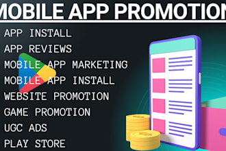 do android promotion optimization mobile app website promotion shoutout twitter