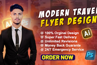 do design travel, tour, travel billboard, summer beach cruise holiday flyer