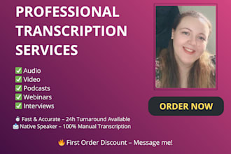 transcribe hungarian audio or video into text