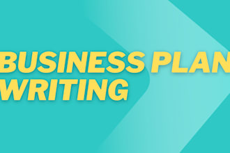 write a complete business plan with a financial plan