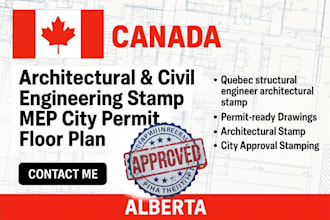 quebec structural engineer architectural stamp structural stamp permit approval