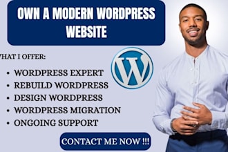 rebuild wordpress expert VA wordpress business website wordpress german seo gdpr