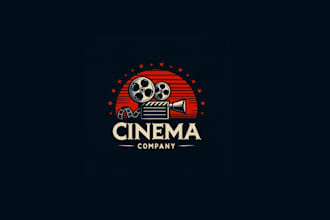 do film cinema logo for your company
