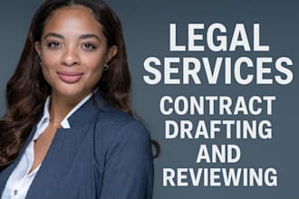 draft and review contract for corporate and professional deal