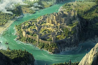 create fantasy map for your dnd game