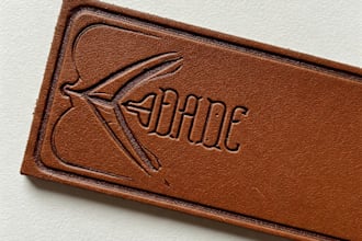 laser cut and engrave personalized product tags or labels