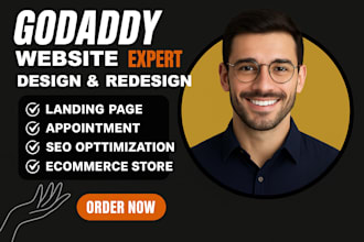 design godaddy website godaddy website redesign develop godaddy website builder