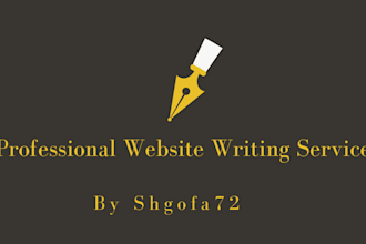 write professional and informative articles