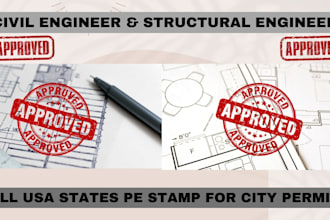 do architectural pe stamp california kentucky florida michigan texas city permit